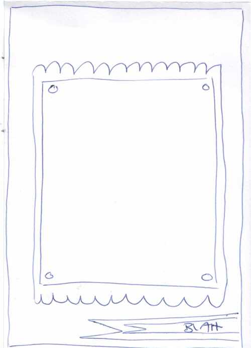 Kartensketch von Scrapastic.com